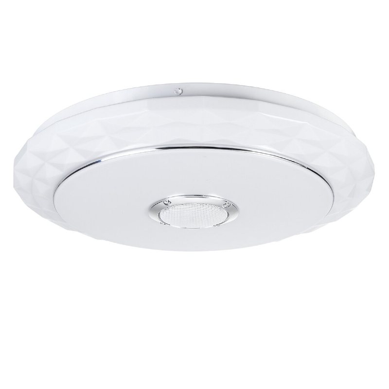 45cm Wifi Led-takljus Rgb Bluetooth Musikhögtalare Dimbar Lampa App