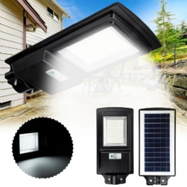 462led Solar Street Light Sensor Induktion Vägglampa Trädgård Utomhusbelysning