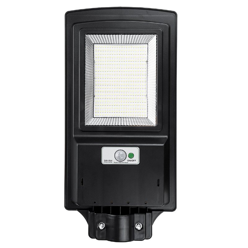 462led Solar Street Light Sensor Induktion Vägglampa Trädgård Utomhusbelysning