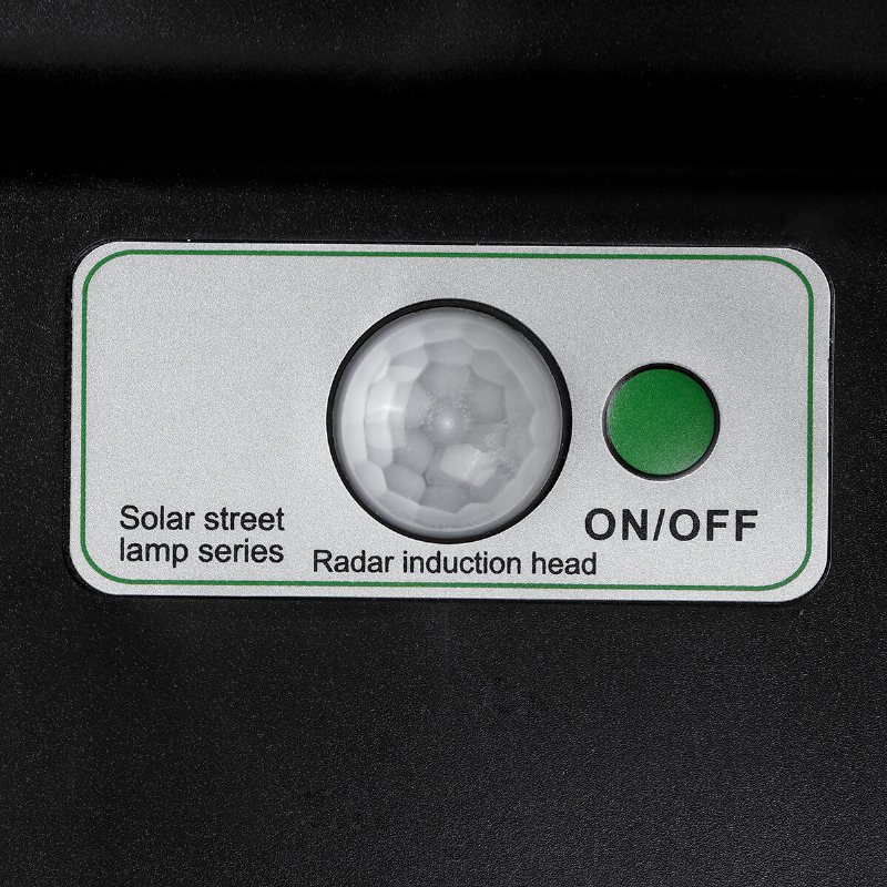 462led Solar Street Light Sensor Induktion Vägglampa Trädgård Utomhusbelysning