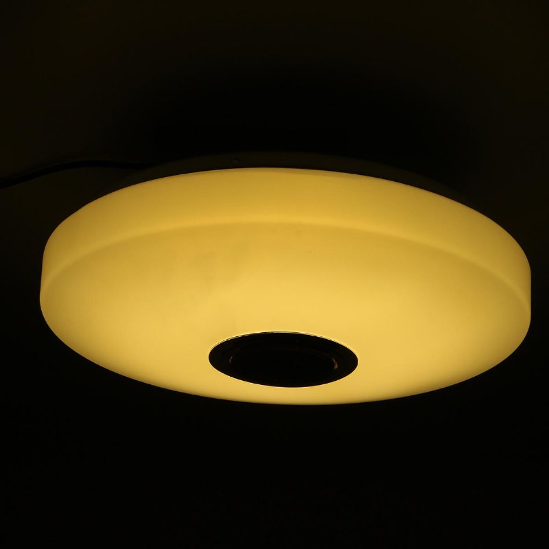 48w Dimbar Led Musik Takljus Bluetooth Högtalare Down Armatur Lampa Modern