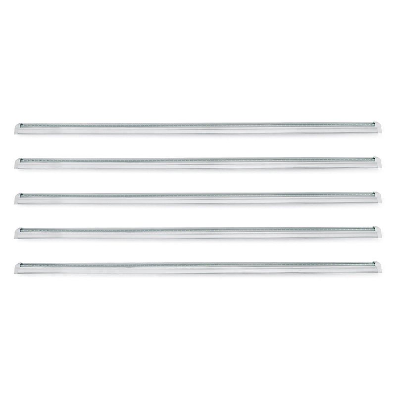 5 St Ac85-265v 60cm/90cm/120cm T8 V-shape 2835 Led-rörlysrör För Stormarknadsparkeringsverkstad