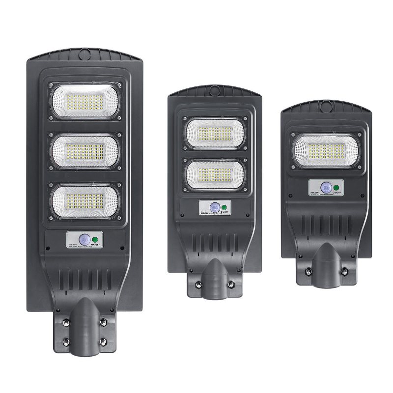 50/100/150 Led Solar Gatubelysning Med Fjärrkontroll Ljussensor Vattentät Ip65 Rörelsesensor Utomhus Trädgårdsvägglampa