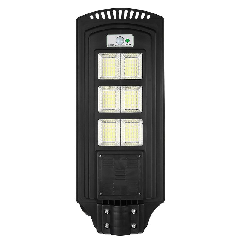 500-2500w 208-624 Led Solar Gatubelysning Pir Rörelsesensor Vägglampa Med Fjärrkontroll