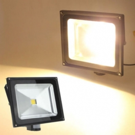 50w Varmvit 4200lm Pir Rörelsesensor Säkerhetsflödesljus 85-265v