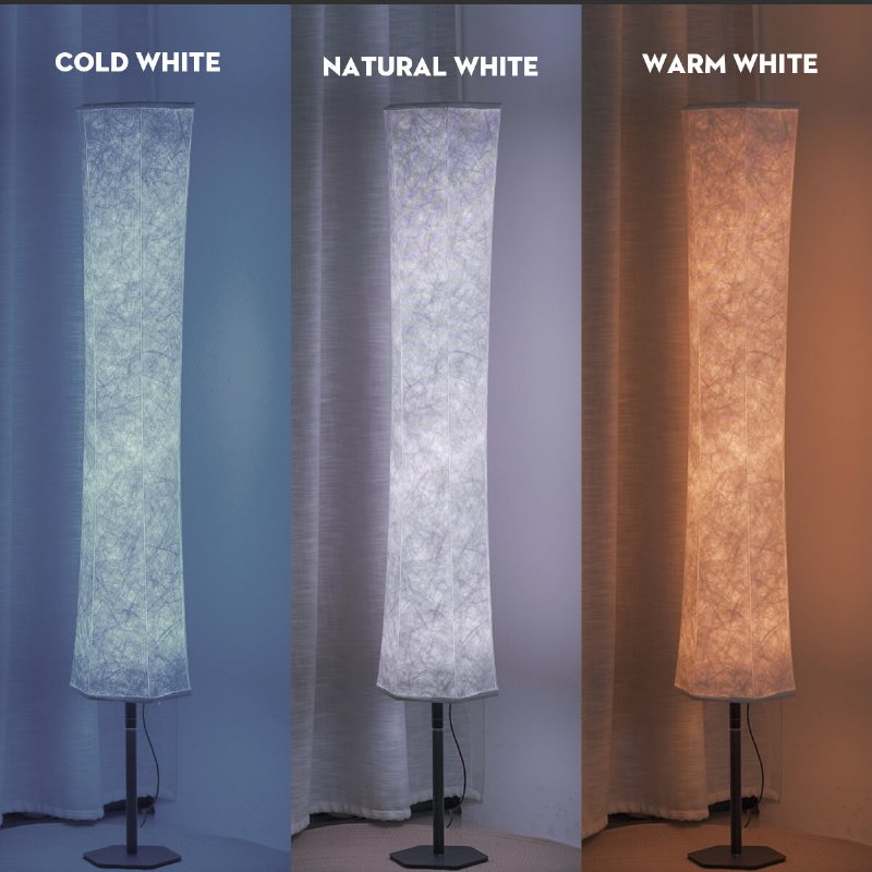 58" Mjukt Ljus Modern Led-golvlampa Rgb Färgskiftande Tygskärm App+fjärrkontroll