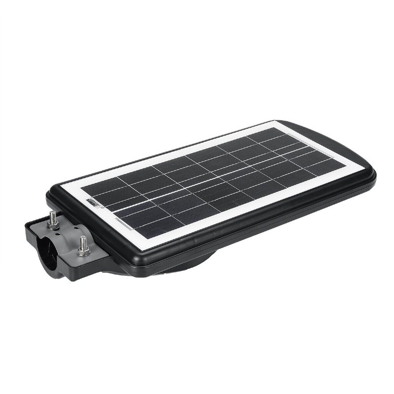 60w 80led Solenergi Pir Motion Induktion Wall Street Light + Fjärrkontroll