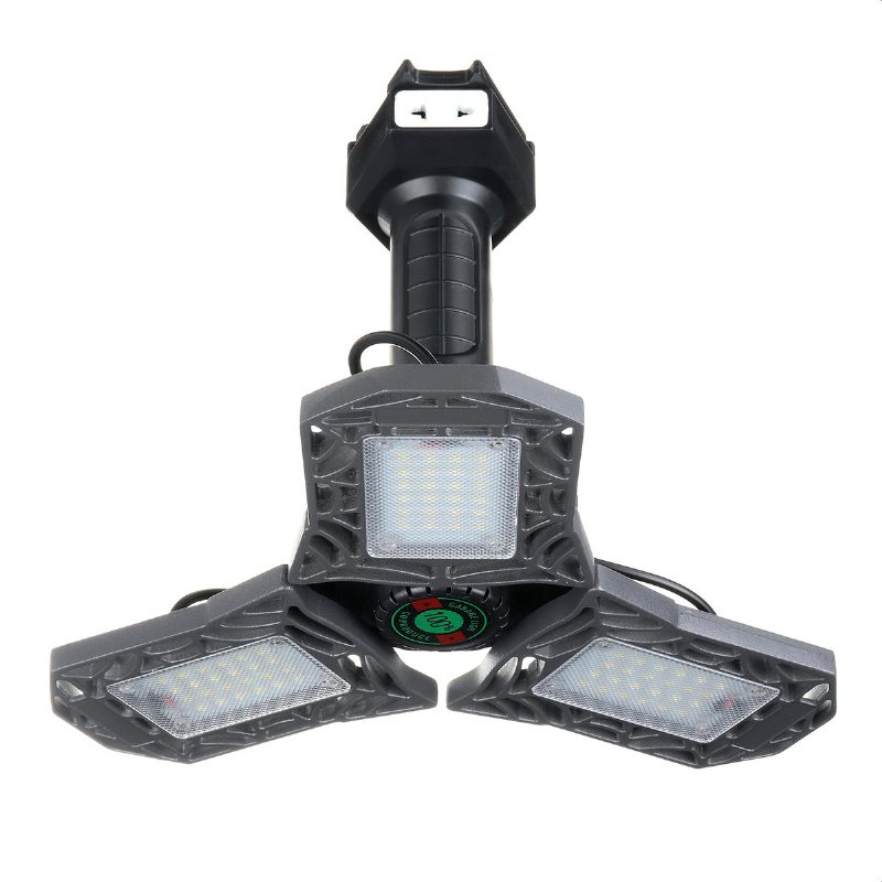 60w 80w Led Garage Shop Work Flood Light Hem Takarmatur Deformerbar Lampa Ac85-265v