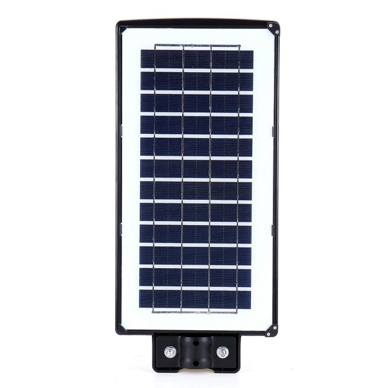 70w 120 Smd2835 Led Solar Gatuljus Rörelsesensor Utomhus Trädgård Väggtimer Lampa Med Fjärrkontroll