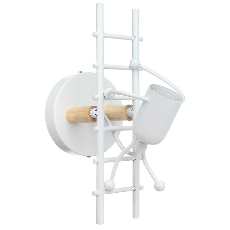 7w Industriell Vägglampa Ljus Vintage Lampa Hem Vardagsrumsarmatur