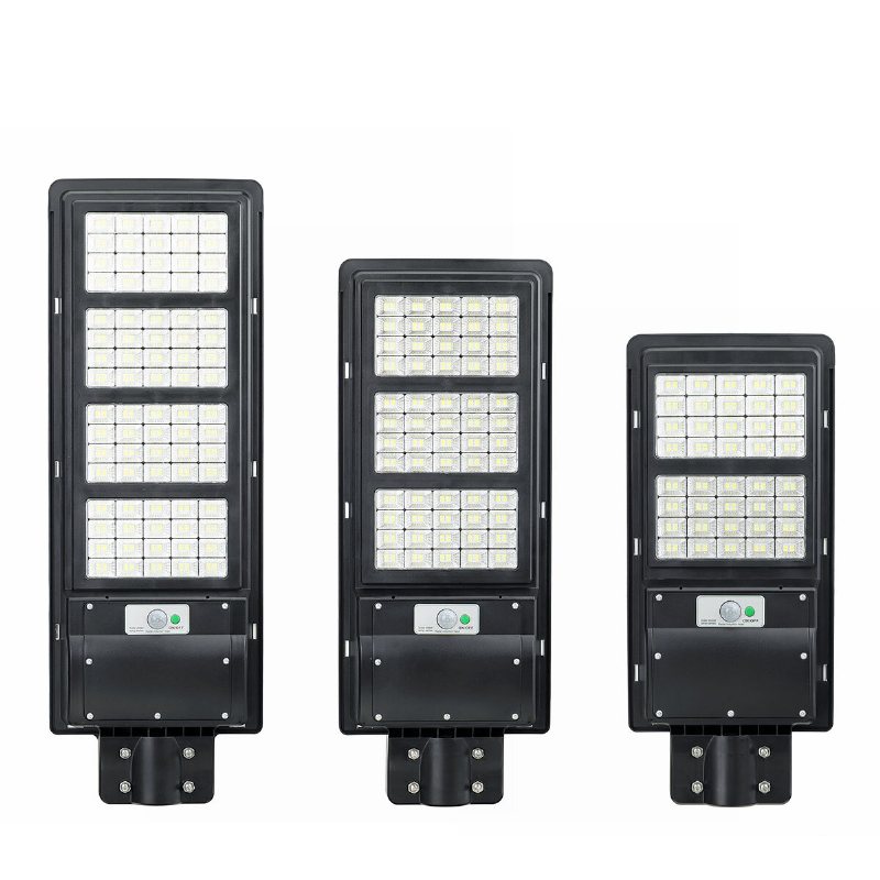 80/120/160 Led Solar Power Led Street Light Pir Rörelsesensor Vägglampa
