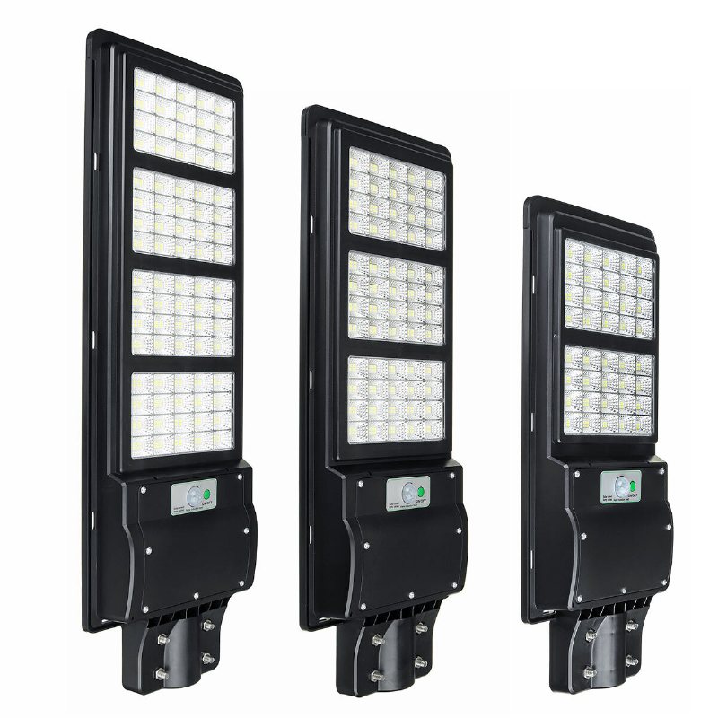 80/120/160 Led Solar Power Led Street Light Pir Rörelsesensor Vägglampa