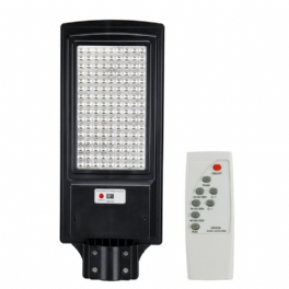 800/1000w Led Solar Gatubelysning Pir Rörelsesensor Utomhus Yard Vägglampa + Fjärrkontroll