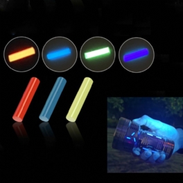 8st Ljusrör Självlysande Prylar Strip 2*12mm 1.5*6mm Glow Gadgets För Astrolux Mf01x Wp4 Lumintop Ficklampa Edc Verktyg Dekoration