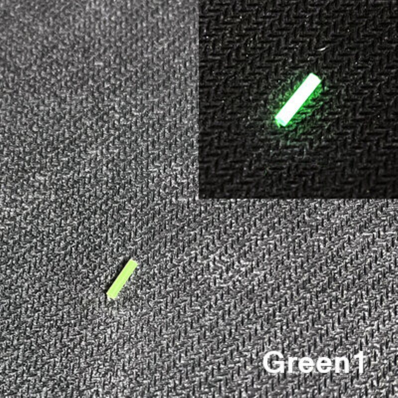 8st Ljusrör Självlysande Prylar Strip 2*12mm 1.5*6mm Glow Gadgets För Astrolux Mf01x Wp4 Lumintop Ficklampa Edc Verktyg Dekoration