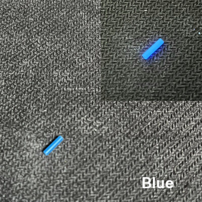 8st Ljusrör Självlysande Prylar Strip 2*12mm 1.5*6mm Glow Gadgets För Astrolux Mf01x Wp4 Lumintop Ficklampa Edc Verktyg Dekoration