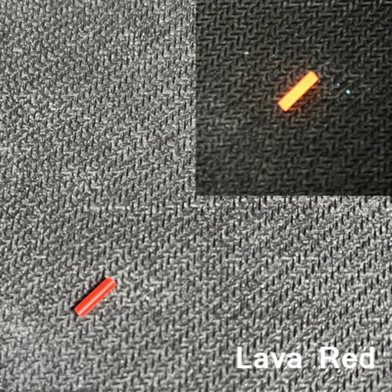 8st Ljusrör Självlysande Prylar Strip 2*12mm 1.5*6mm Glow Gadgets För Astrolux Mf01x Wp4 Lumintop Ficklampa Edc Verktyg Dekoration