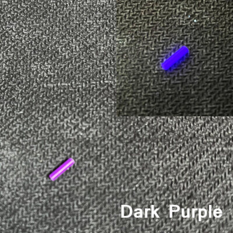 8st Ljusrör Självlysande Prylar Strip 2*12mm 1.5*6mm Glow Gadgets För Astrolux Mf01x Wp4 Lumintop Ficklampa Edc Verktyg Dekoration