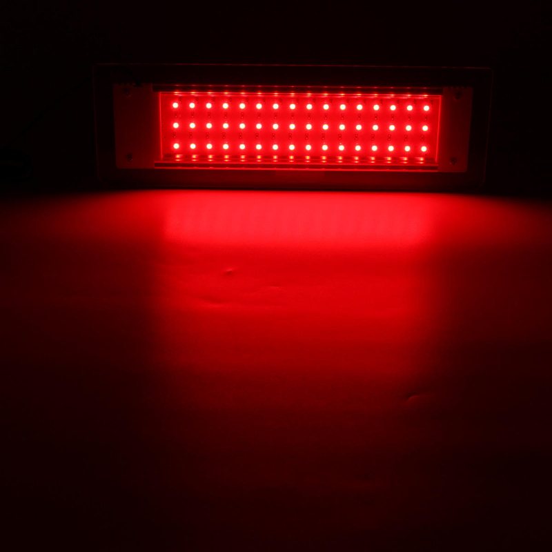 9.5 W 48 Led Rgb-fjärrkontroll Aquarium Light Lamp Passar För 40-56 cm Akvarium