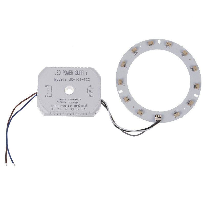 Ac110-220v 10800lm 990led Taklampa Vitt Ljus Fjärrkontroll Sovrumssalong