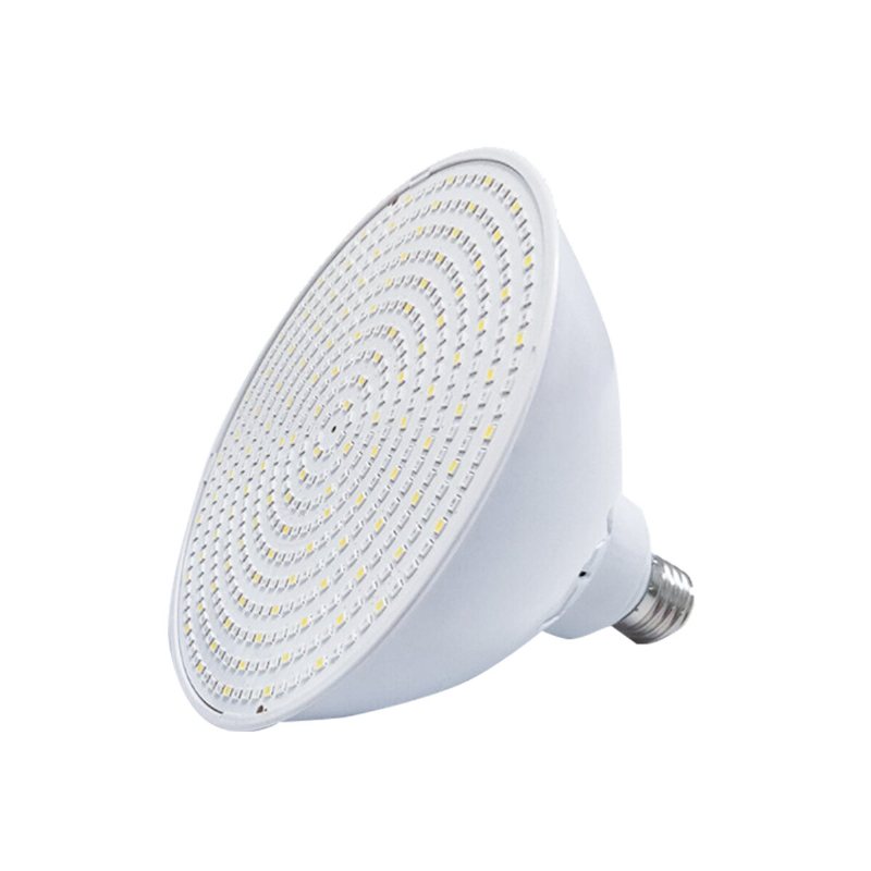 Ac120v E27 45w Rgbw Led Undervattenslampa Fjärrkontroll Vattentät Färgförändring Poolljus