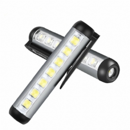 Bärbar Led Camping Light Mini Ficklampa Set Handhållen Pen Ljus Med Höga Lumen För Fiske Vandring