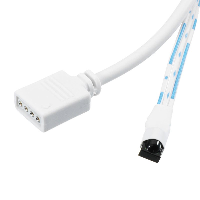Dc12v 24w 2a 5m Vattentät Smd3528 Rgb Led Strip Lights Us Eu Strömadapter + 24 Nycklar Fjärrkontroll
