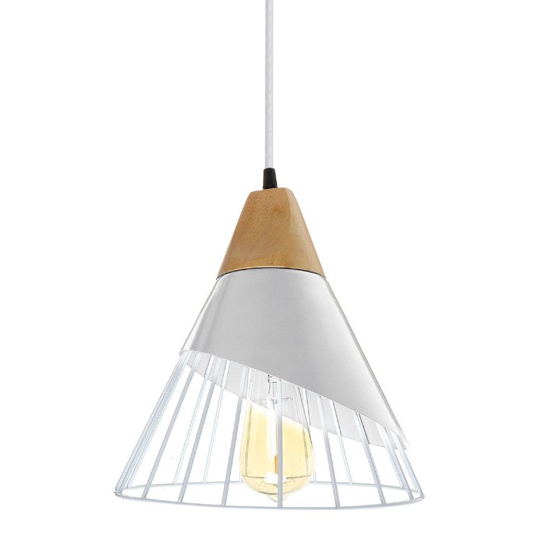 E26/e27 Modern Nordisk Led-ljuskrona Taklampa Metall Pendellampa Cafe Bar