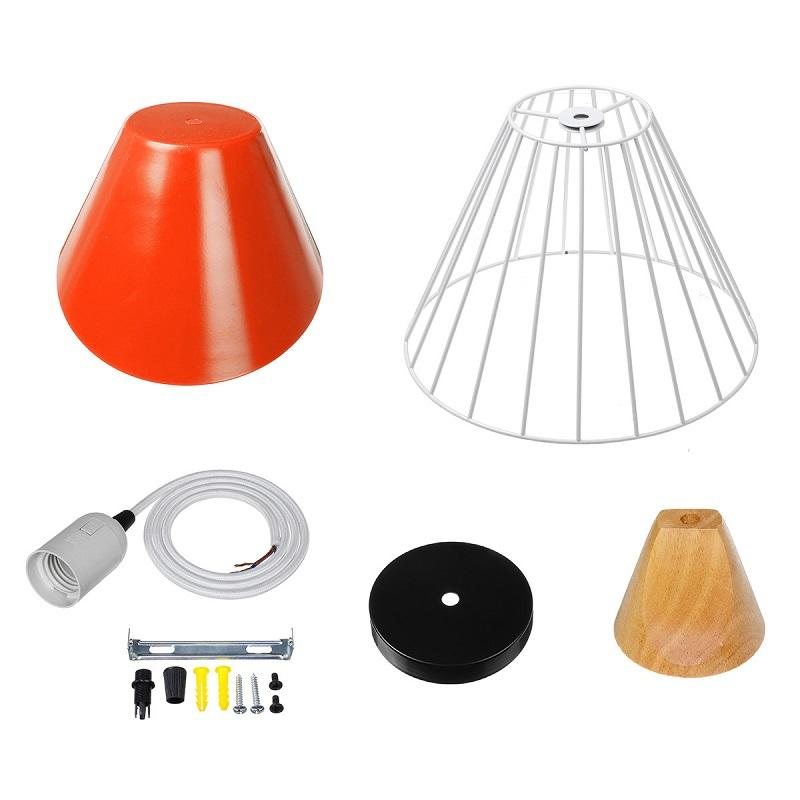 E26/e27 Modern Nordisk Led-ljuskrona Taklampa Metall Pendellampa Cafe Bar