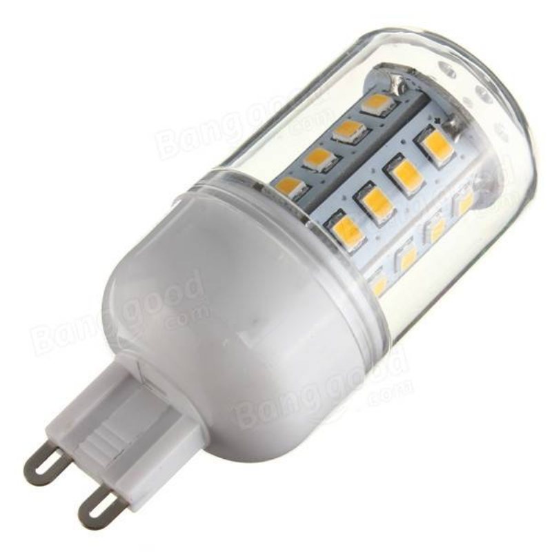 E27/e14/g9/gu10/b22 3.3w 30 Smd 2835 Led Majslampa Varm Vit/vit 110v