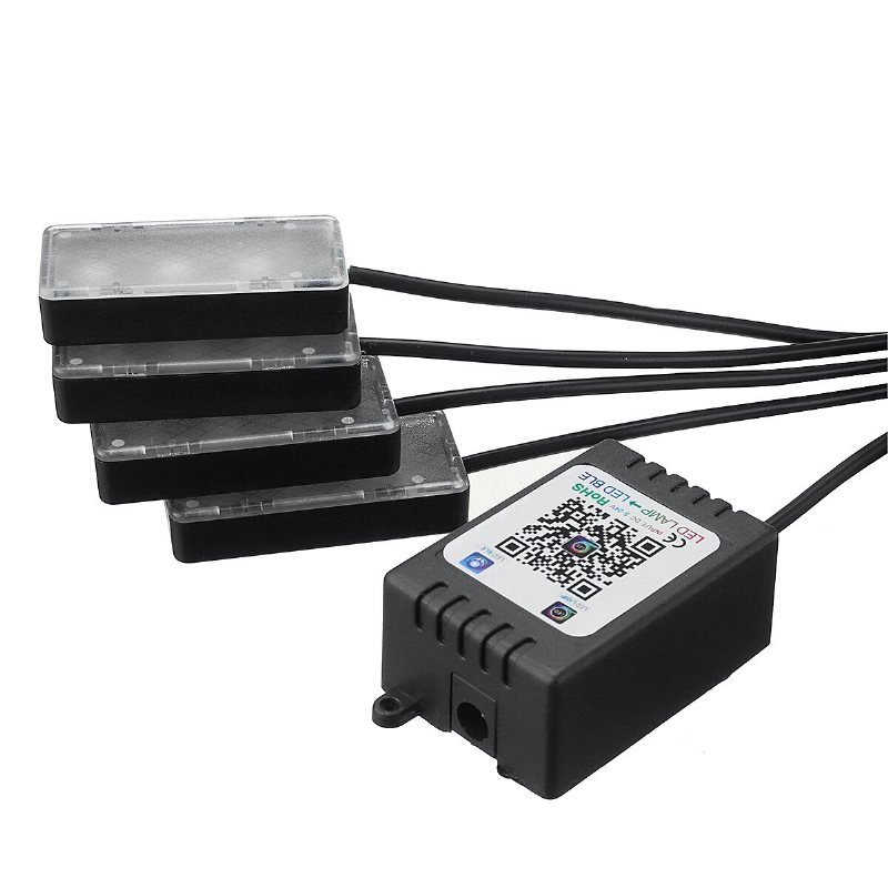 Full Car 8m Rgb Ambient Fiber Optic Atmosphere Light Interior Wireless