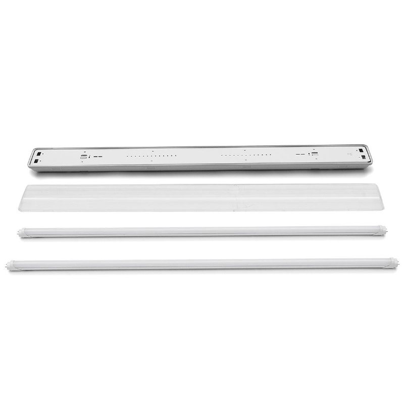 G13 T8 Ac85-265v 36w Led Shop Light 100lm/w Garage Dual Lamp Tube Office Mall