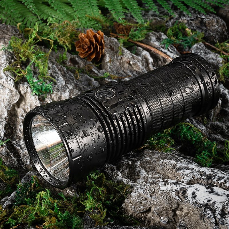 Haikelite Hk90s G90 5000lm Led-ficklampa Med Hög Lumen 1100m Long Shoot Led Ficklampa Drivs Av 18650 Batteri
