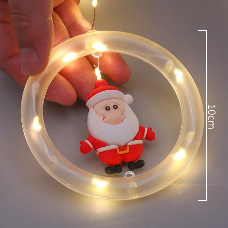 Led-gardinljusslingor Trädgårdsgata Utomhus Julhelgsljus För Julgransdekoration Usb Uppladdningsbar
