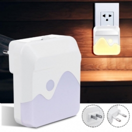 Led Nattljus Skymning Till Gryning Sensor Plug-in Dimbar Barnhem Säkerhet Ac110-240v
