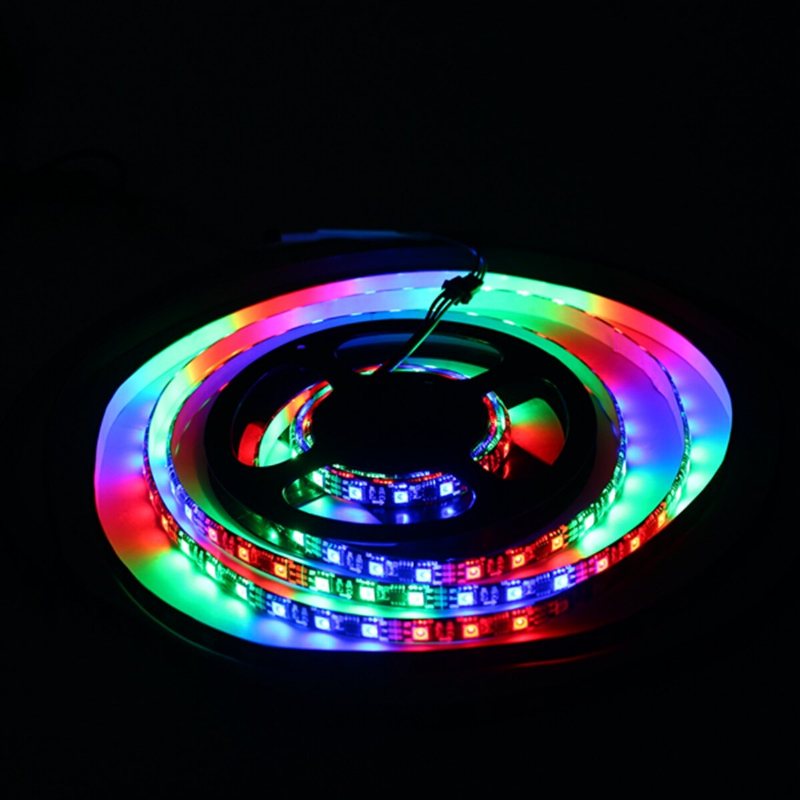 Lustreon 1m 2m 3m 4m 5m Vattentät Smart Ic Ucs1903 Programmerbar Flexibel Pixel Led Strip Light Dc12v