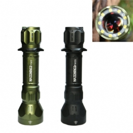 Mateminco Fw3 2-i-1 1350m Långdistanskastning Lep-ficklampa 1550lm 6500k Bright Led Flooding Light Ficklampa För Utomhusjaktcamping