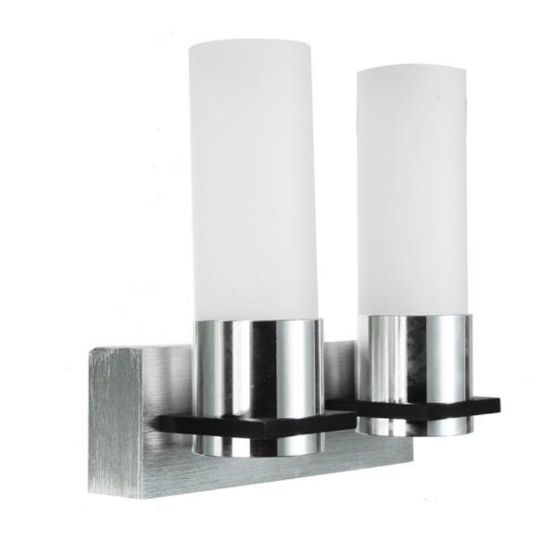 Modern 2w Dual Head Varmvit Led Vägglampa Lampett Hall Hotelllampa 85v-265v