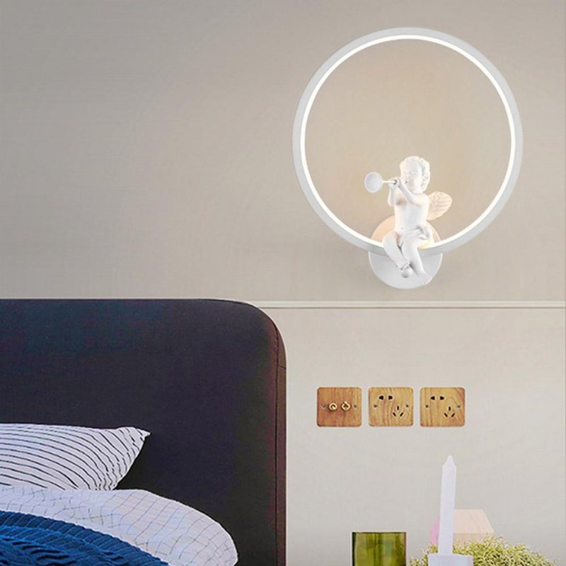Modern Akryl Ängelljus Led Lampa Nordic Led Bälte Rum Väggdekor
