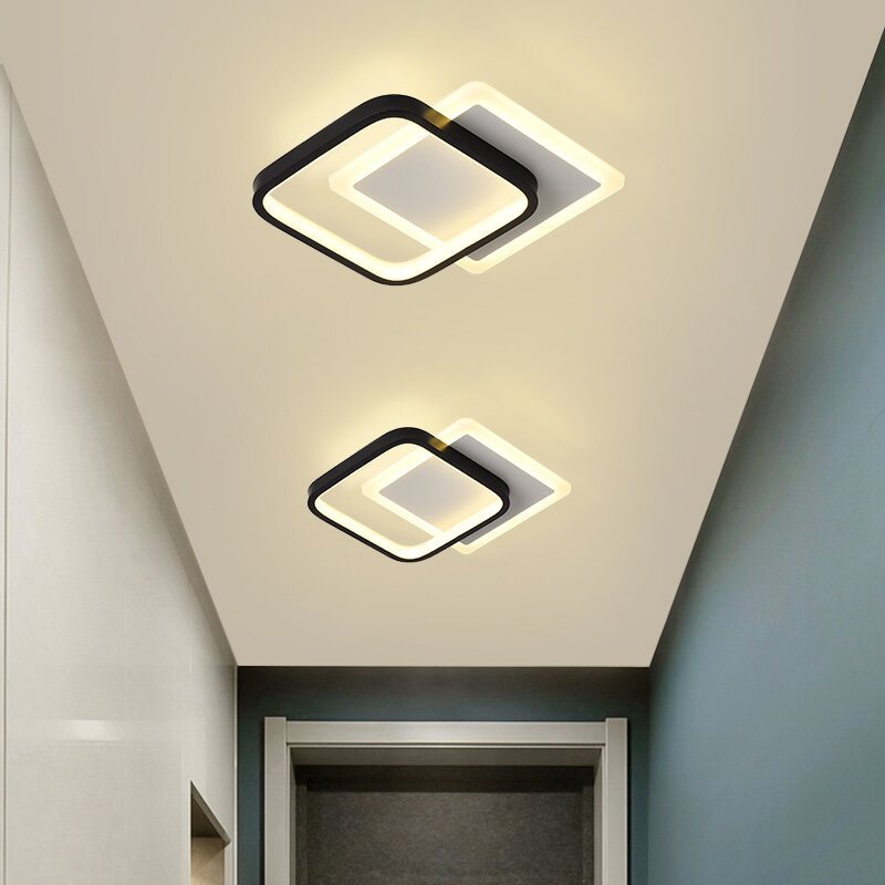 Modernt Led-takljus Dimbar Akryllamparmatur Sovrum Hall 85-265v