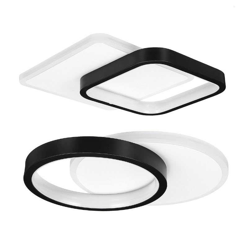 Modernt Led-takljus Dimbar Akryllamparmatur Sovrum Hall 85-265v