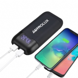 Pd2 Type-c 18w Qc3.0 Pd3.0 Snabbladdning Usb Batteriladdare Ficklampa Rc Telefon Power Bank Intelligent Batteriväska Box För Li-ion 21700/20700/18650
