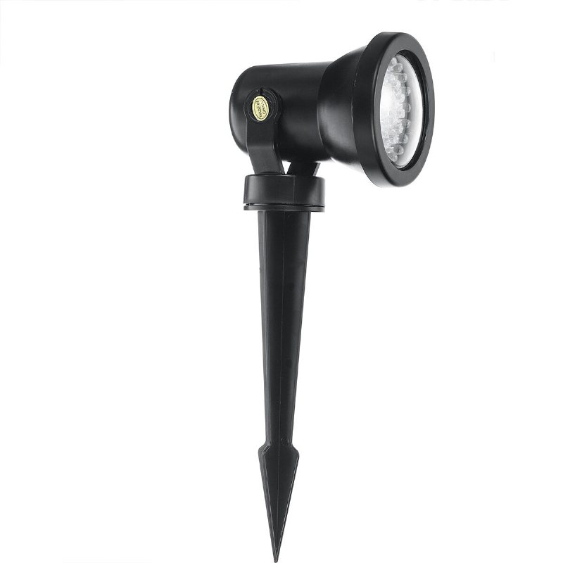 Solar Spotlights Utomhus Lights 3 Ljus Vattentät Färgskiftande För Trädgård Landskap Dark Sensing On/off Up För Uteplats Gräsmatta Med 22 Nycklar Fjärrkontroll