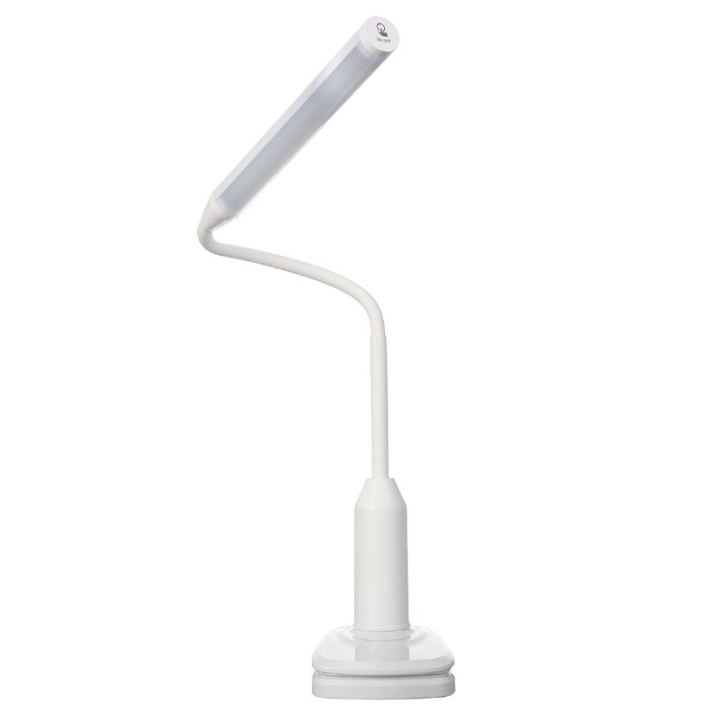 Touch Led Klämma Bordslampa Eller Vertikal Användning Justerbar Hög Känslighet Tre Ljuslägen 31 Högpresterande Led-lampor Inbyggt Batteri