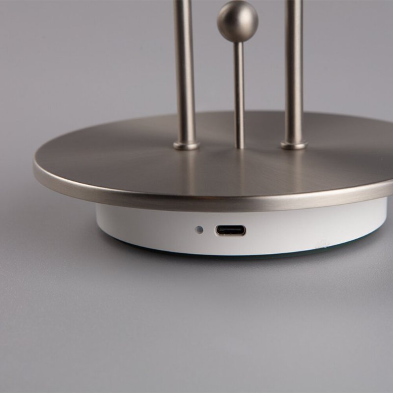 Tubicen Jingle T140002-tc Led Touch Control Bordslampa 2000mah Uppladdningsbart Batteri Steglöst Dimbar Sängbordslampa