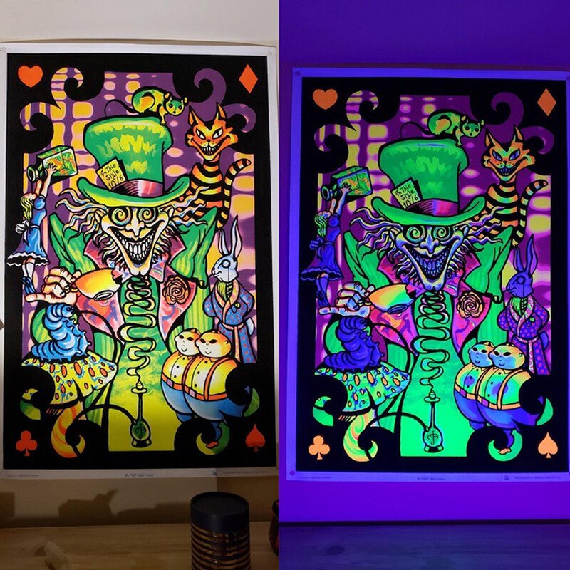 Usb Uv-c Led Svart Lampa Halloween Blacklight Ultraviolet Härdande Fläck