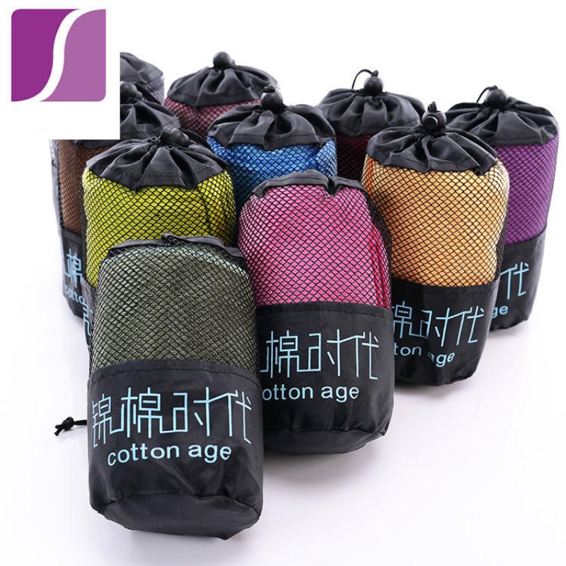 Mikrofiber Mjuk Sport Absorberande Svett Tvätta Handdukar Bil Bilvård Skärm Fönster Rengöringsduk