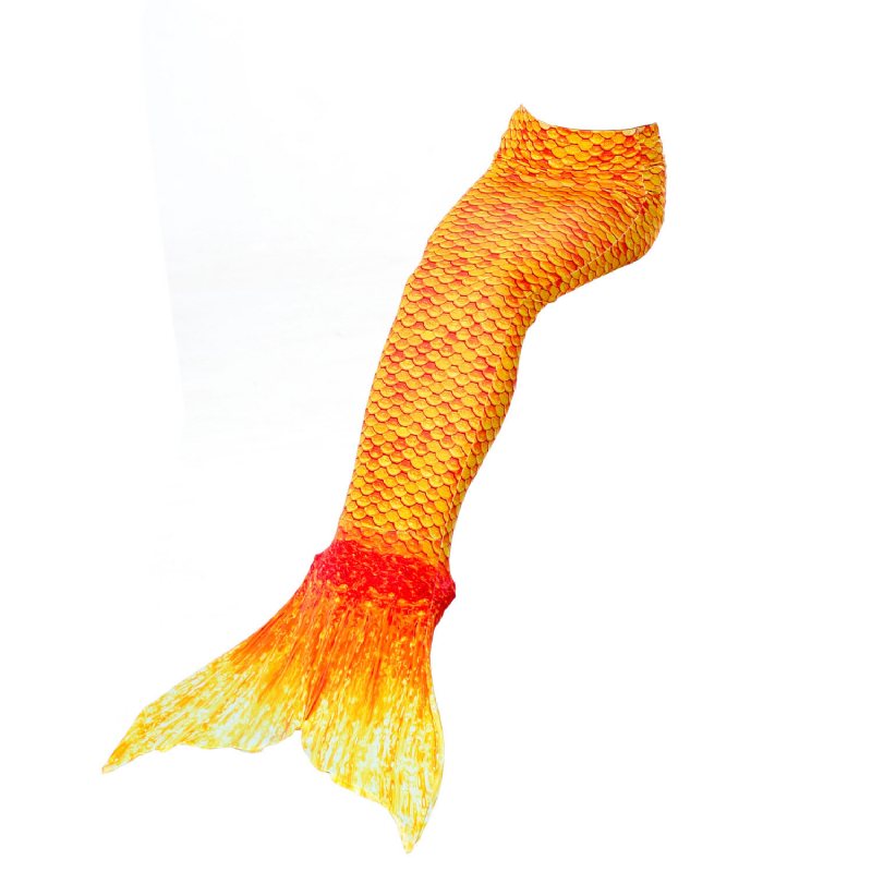 Roliga Mermaid Tails Simkläder Present Bästa Cosplay Princess Docka Festklänning Klänning Kjolar