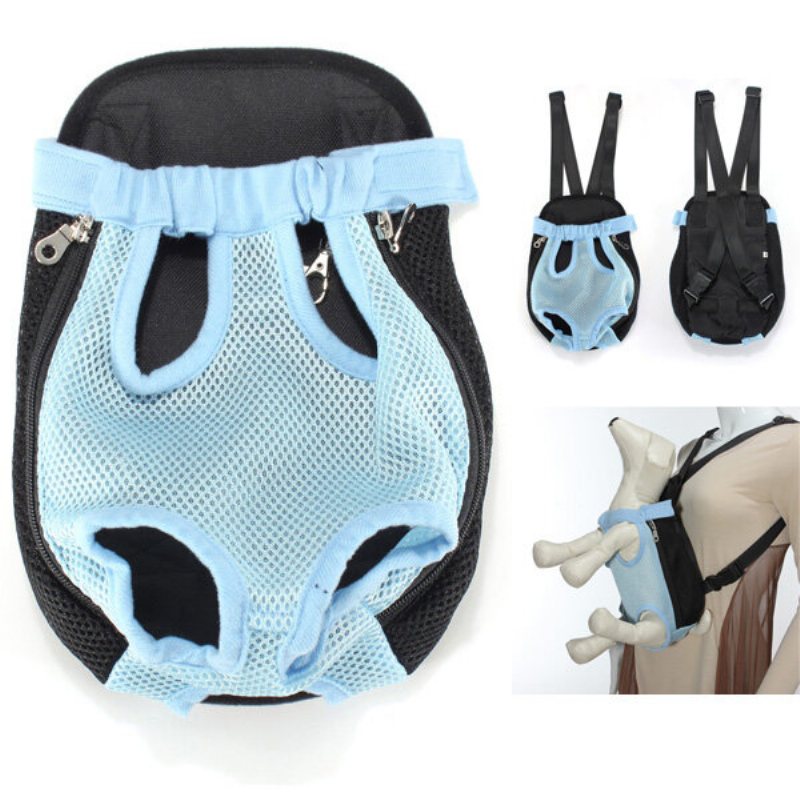 Delikat Andas Nättyg Hundbärare Pet Chest Backpack