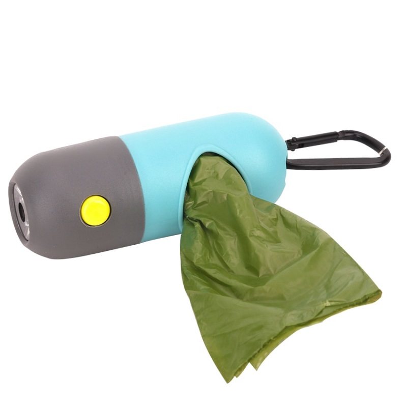 Dog Poop Bag Dispenser Led Light Koppelhållare